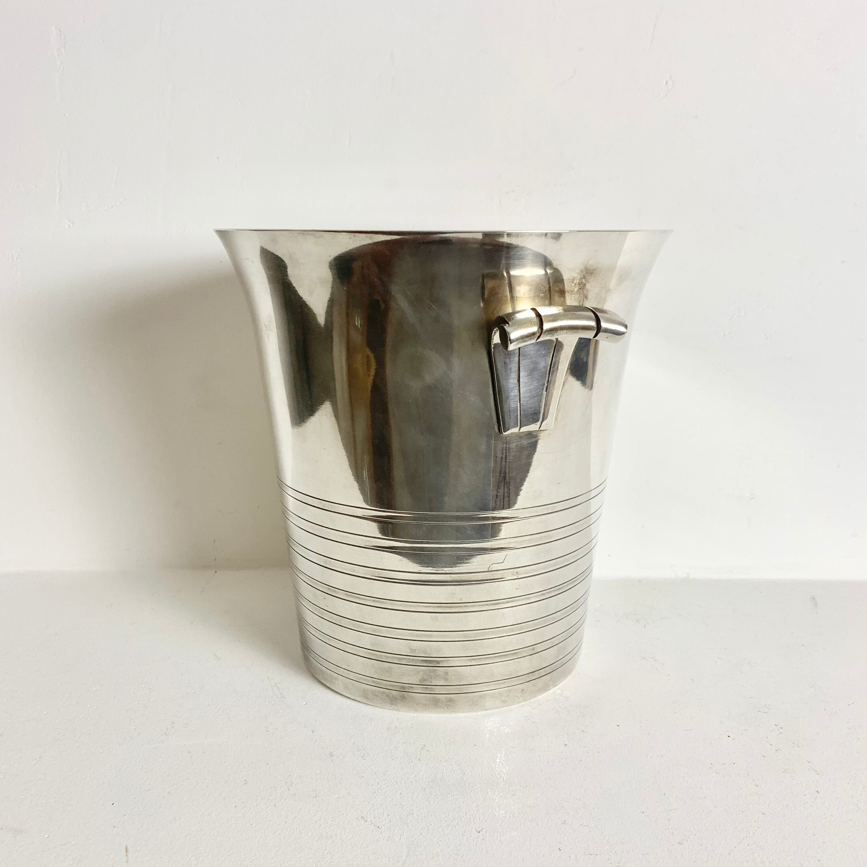 Stunning French Antique Silver Champagne Bucket Silver Ice Bucket