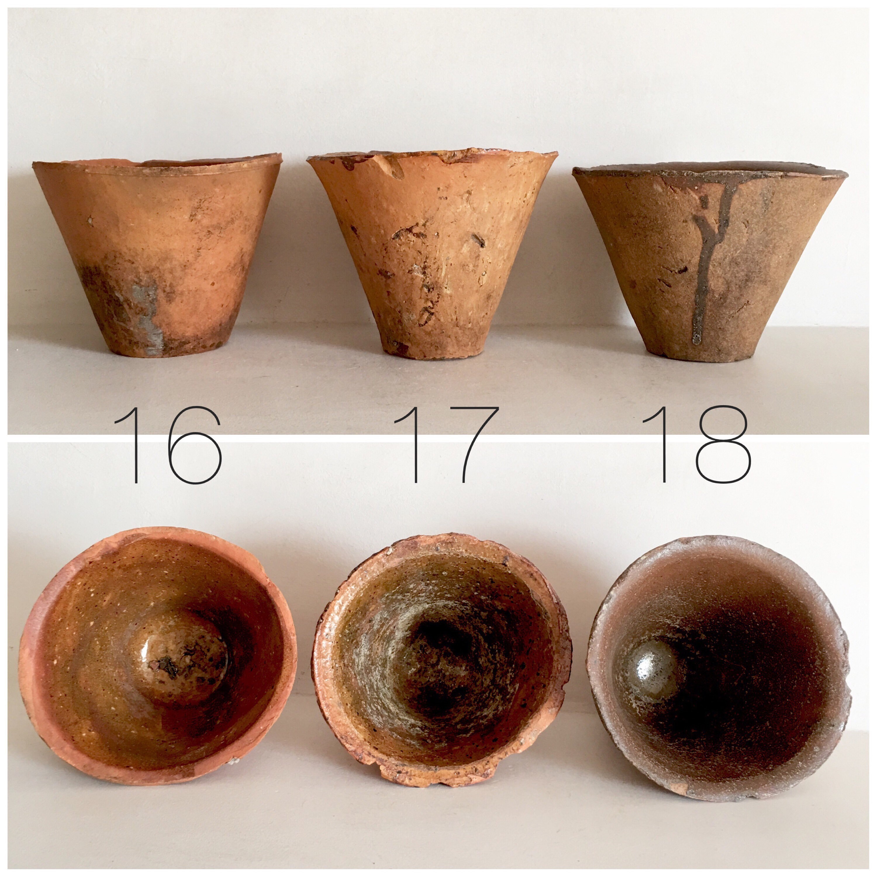 RESERVED for kimwinkler11 French Resin Pots Antique French Pots