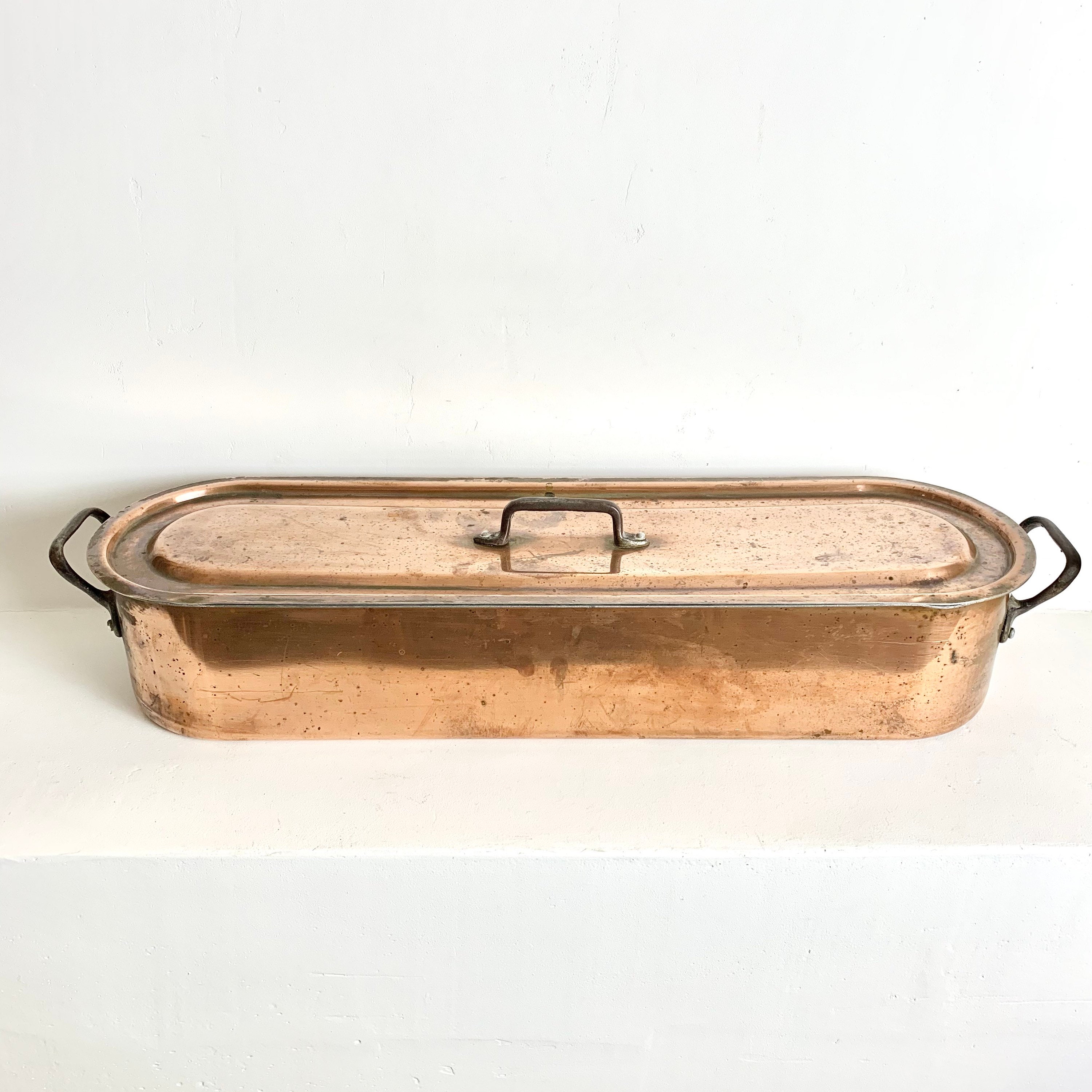 Copper fish clearance kettle
