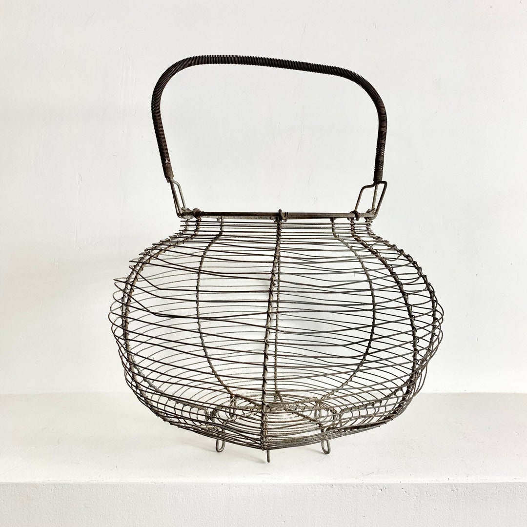 Panier à œufs En Métal En Forme De Poule - Organisateur De Cuisine Multifonction | Pour œufs, Fruits Et Rangement