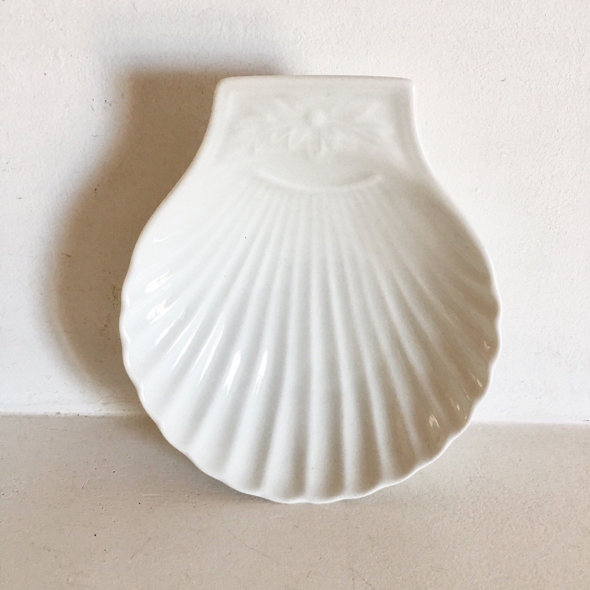 French Vintage Scallop Dishes Apilco Coquille Saint Jaques Plates