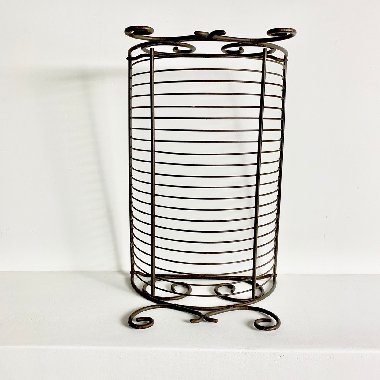 French Vintage Dish Rack - Dish Strainer - Dish Drying Rack - Iron Wire ...