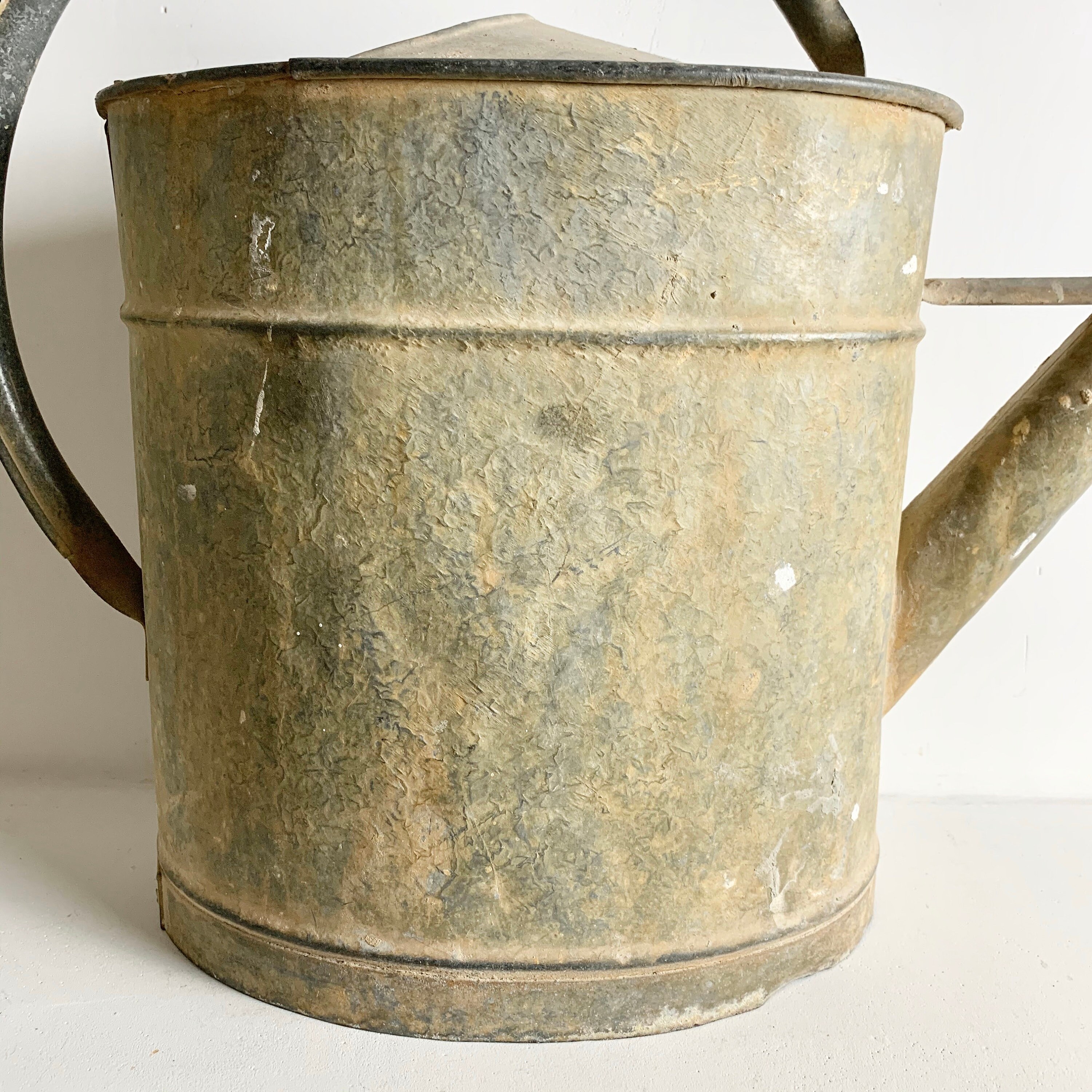 French Antique Zinc Watering Can Galvanized Watering Can French