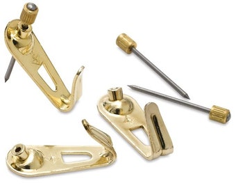 Wall Picture Frame Hanger Hooks with Nails10 lb30 lb50 lb sets