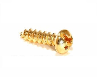 12 1:12 scale Hardware Brass Plated 4mm x 9mm Eye Screws