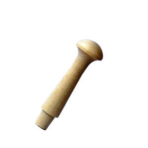 Qty 12 to 1000 - 1-3/4&quot; Wooden Shaker Pegs - Birch Wood Mini Pegs - Small Unfinished Pegs - Shaker Pegs Bulk - Pegs for Shelves