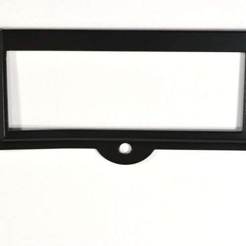 6 to 30 Piece Black Metal Label Holders 23/8 X Etsy