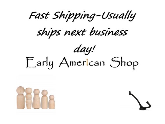 6 pack 3-3//8″ Birch Mug topper Pegs 1//2/" Tenon X 5//8/" long smoothly sanded