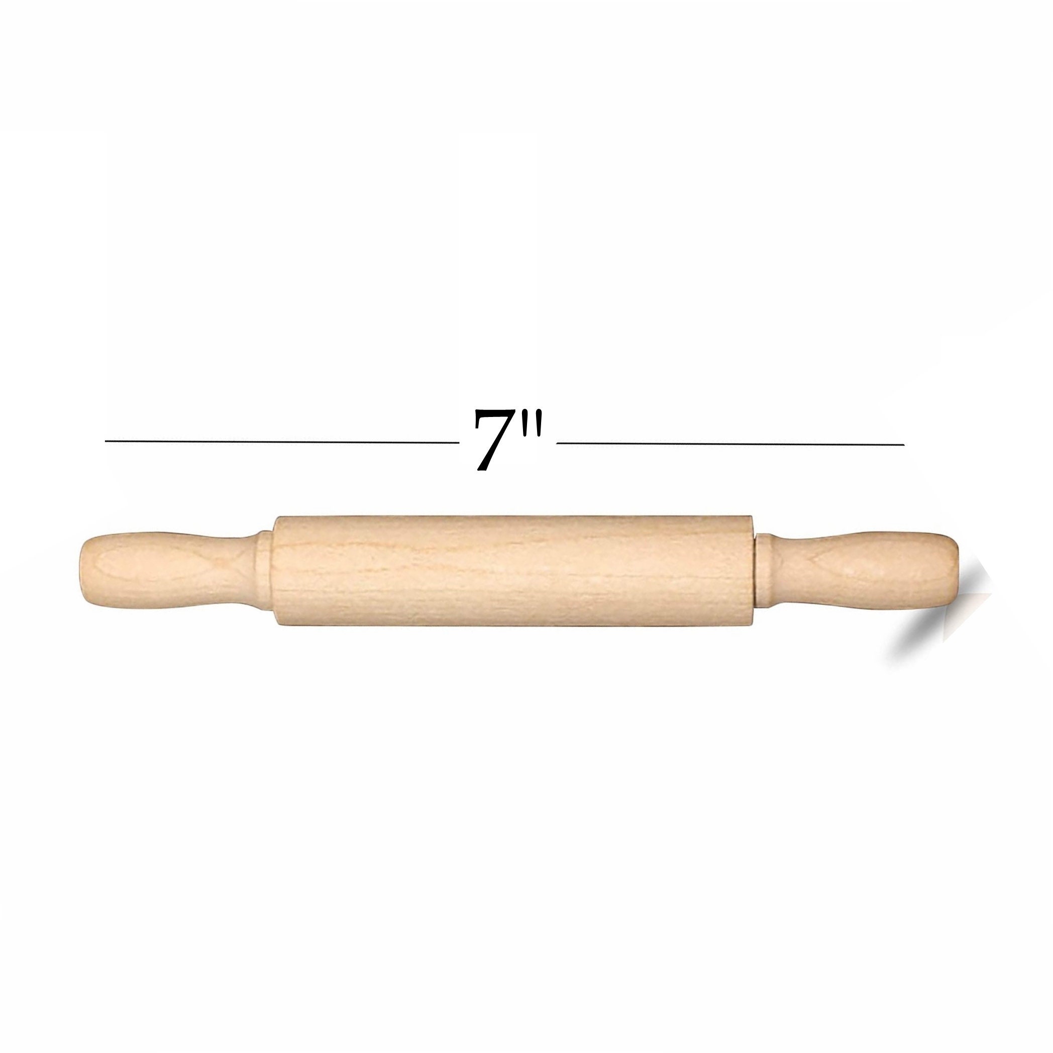Order 1 to 6 Natural Pieces of 7 Inch Mini Rolling Pins | Unfinished …