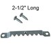 100 - Large Zinc Plated Steel Sawtooth Hangers with Screws – 2.5 Inches Long – Heavy Duty-Picture Framing Hardware–Picture Hanger 