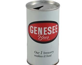 Vintage Genesee Empty Steel Beer Can Pull Tab 1970s 37-4