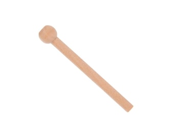 Birch Tie Rack Pegs  - 2-5/16" Long, Fits 3/16" Hole 250 to 1000 Pieces