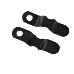 Black Offset Picture Frame Turn Buttons, Framing Supplies, With or Without Screws