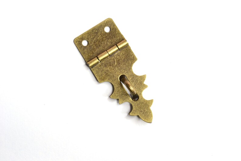 Antique Brass Decorative Hasp for Small Chests Jewelry Boxes Etsy
