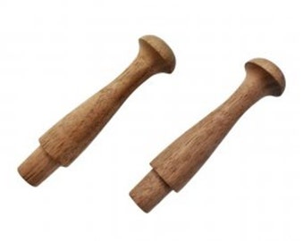 Walnut Shaker Pegs, 3-1/2" Long Unfinished, Solid Walnut Hardwood, Wooden Pegs, Pegs for Shelves,  Coat Pegs, Qty 50 to 100 Pegs