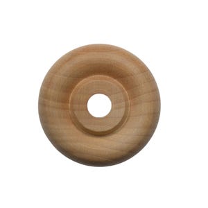 1-1/4&quot; Wooden Toy Wheels for Craft and Toy Making with 1/4&quot; Hole, Choose From 12 to 100 Wheels