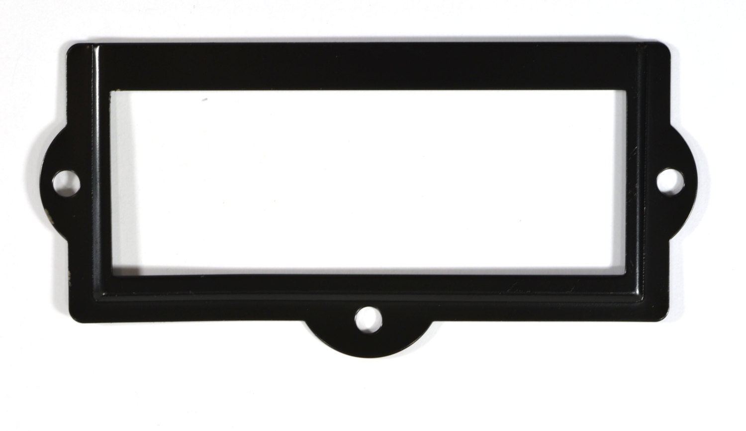 Order 4 to 12 Black Metal Label Holders 31/2 W X Etsy