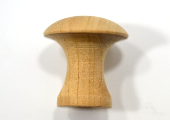 6 Piece Solid Cherry Shaker Knobs With Brass Insert Made From 6 Piece Solid Cherry Shaker Knobs With, Cherry Wood Cabinet Knobs