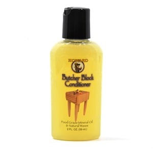 Butcher Block Conditioner for Cutting Boards, Wooden Utensils, Wood Counters | Food Safe Oil | Cutting Board Care | Natural Wax