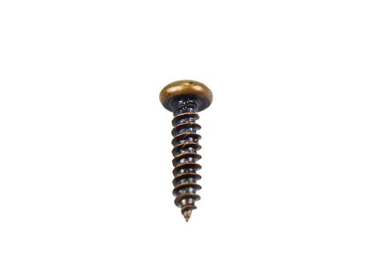100 Pack of Antique Brass Steel Screws for Wood 2 X 3/8 Etsy