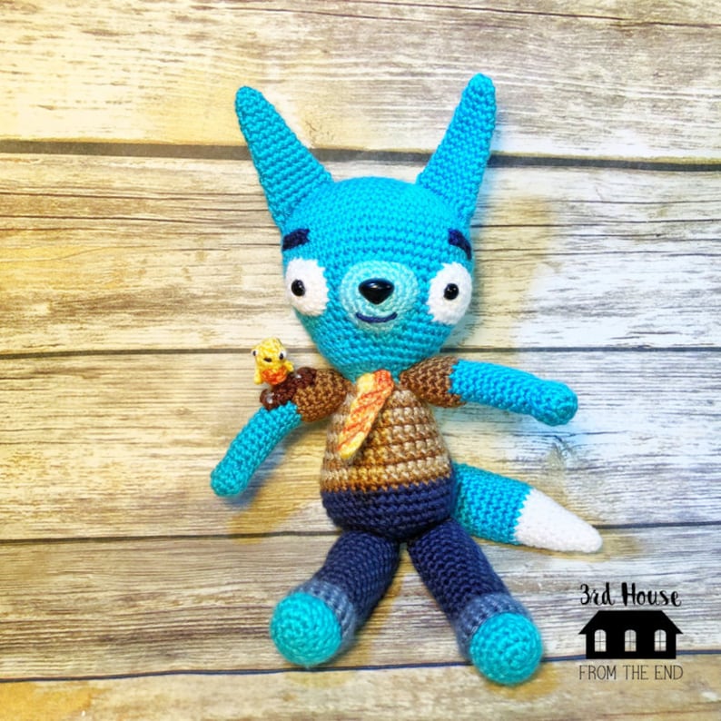 CROCHET PATTERN Fig the Fox and Stick the Caterpillar from Tumble Leaf Crochet Pattern Pattern Only Digital Download image 7