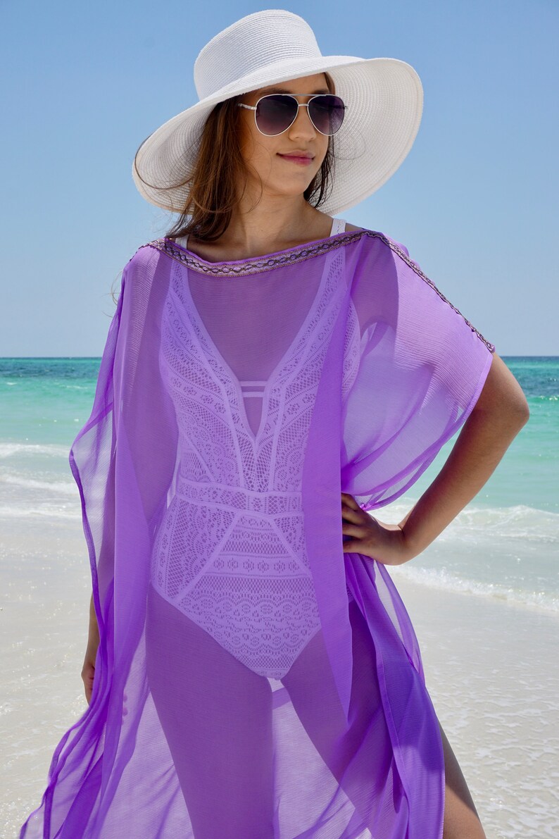silk beach cover up