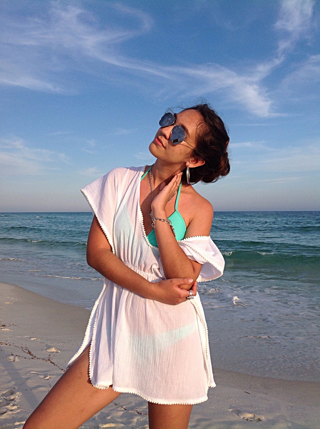 bride beach kaftan