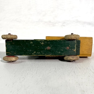 Vintage Wooden Toy Truck, Supply Co., 123rd Field Artillery image 3