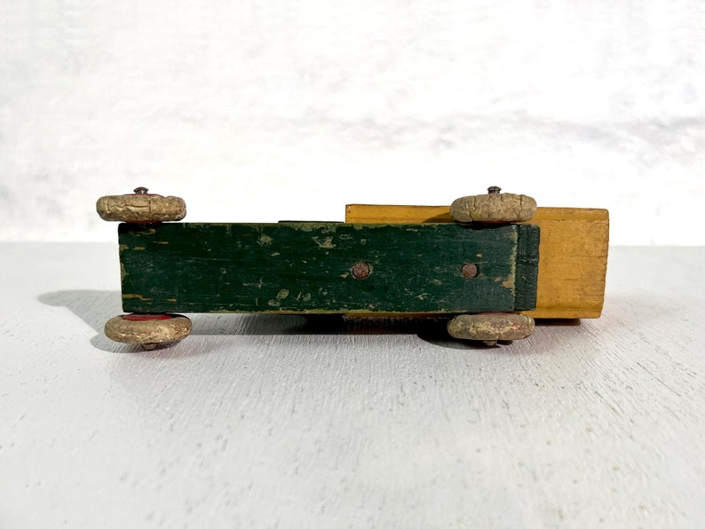 Vintage Wooden Toy Truck, Supply Co., 123rd Field Artillery image 3