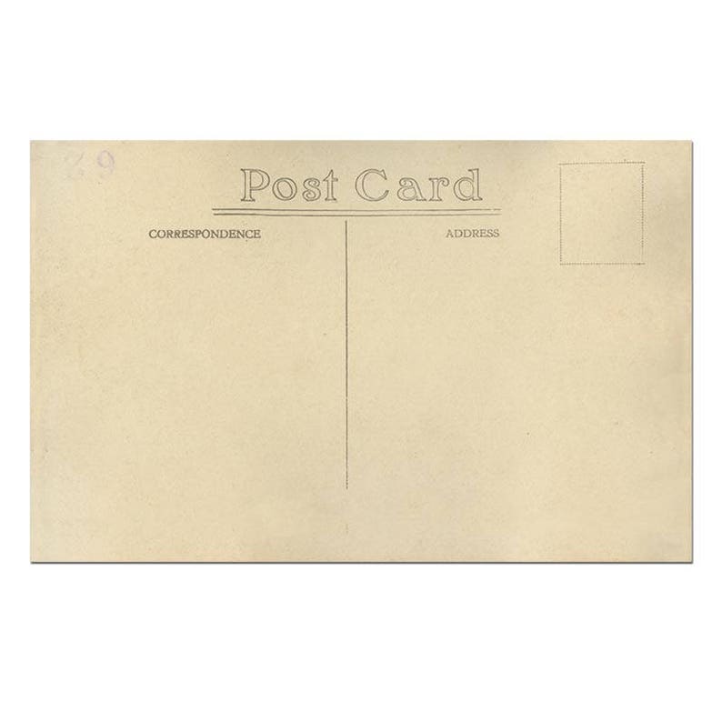 Postcard Scrapbook Template, Printing, Postcard] Vintage Postcard  Old [Digital - Postcard Postcard Download, #2