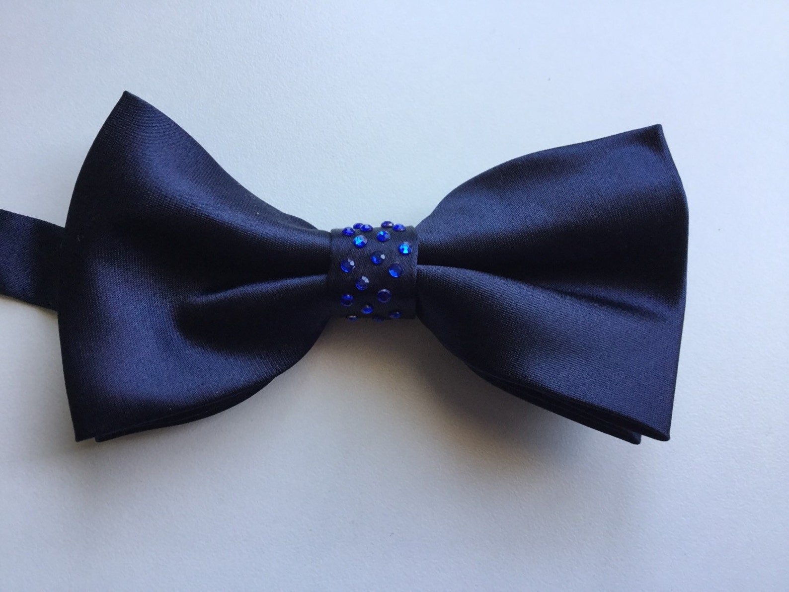 Midnight Blue Bow Tie | Etsy