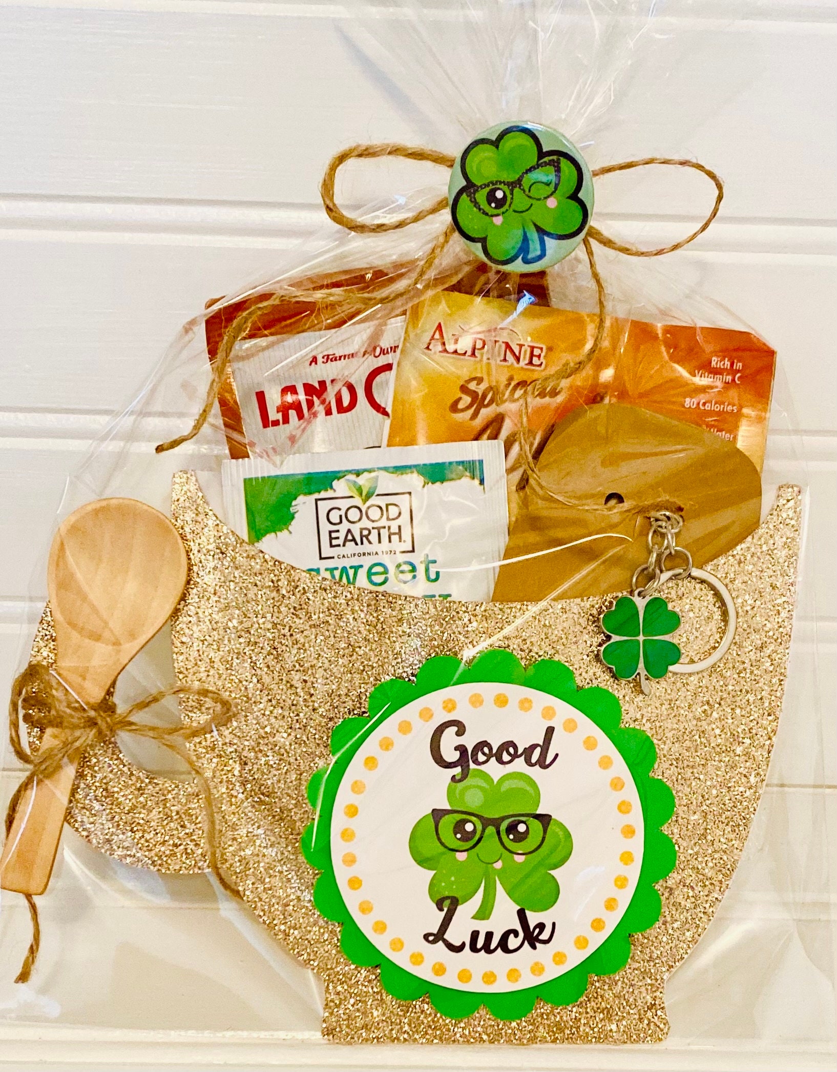 GOOD LUCK Gift Basket, Sending Good Vibes, Happy Birthday, It's Your