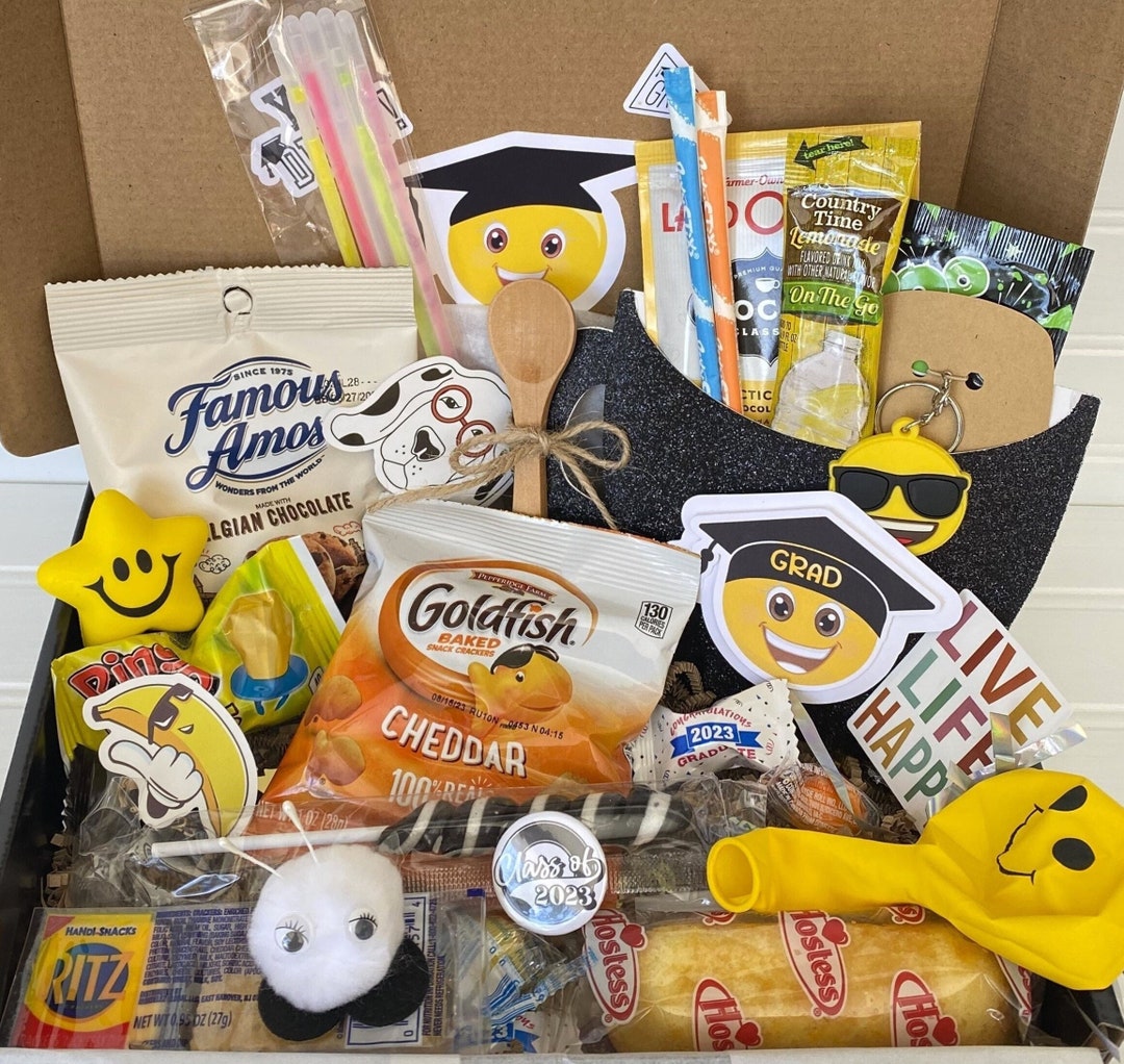 Graduation Snack Box Gift for Him Gifts for Her High School Etsy