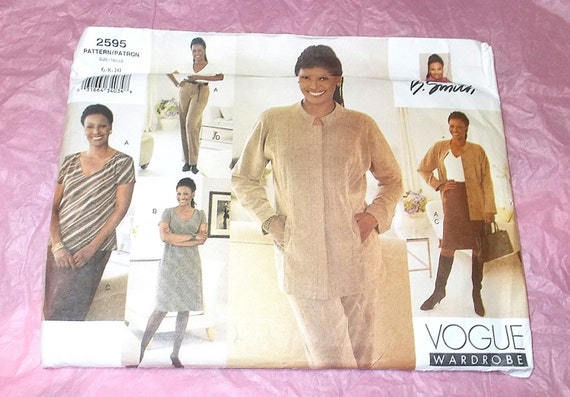 Vogue 2595 Wardrobe Sewing Pattern Uncut 6 8 10 by B. Smith | Etsy
