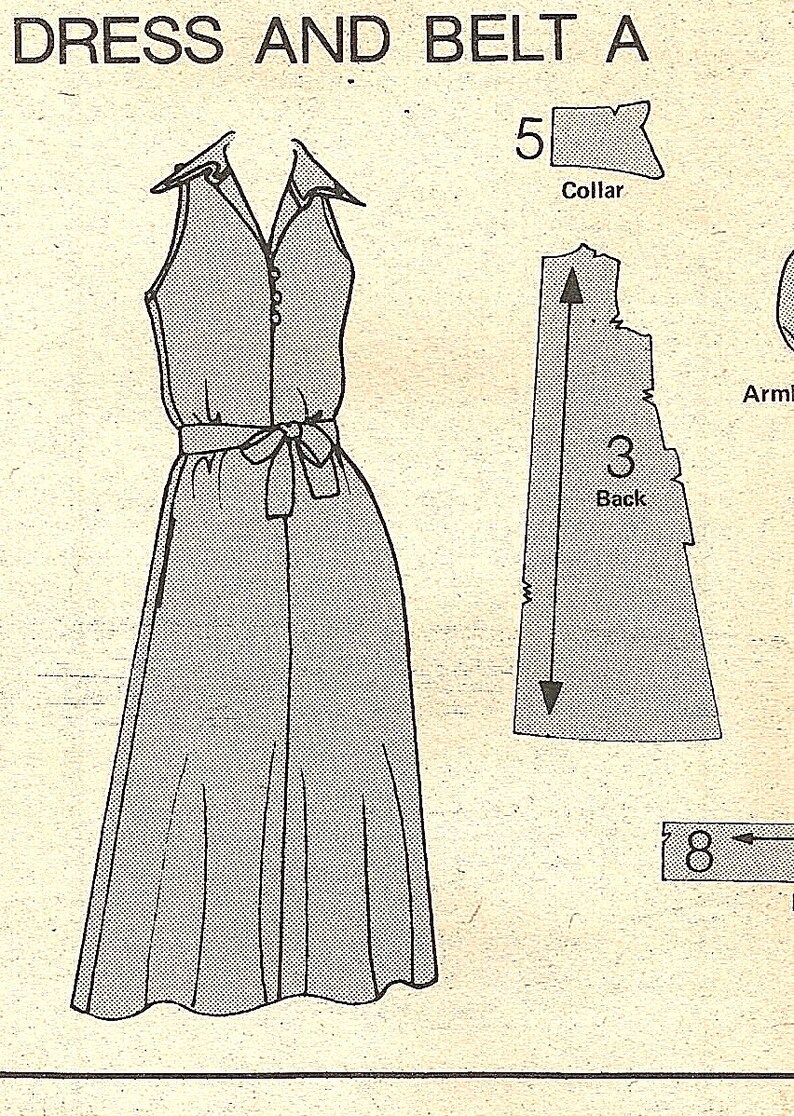 Diane Von FurstenBerg Vogue 1663 Sewing pattern size 10 pre cut intact with label American Designer dress from stretch knits