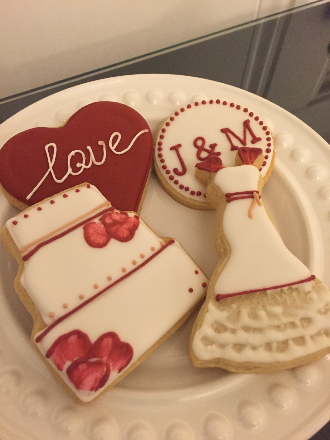 Wedding Cookies Etsy