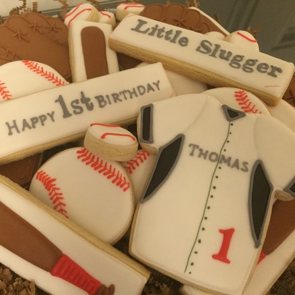 Baseball cookies