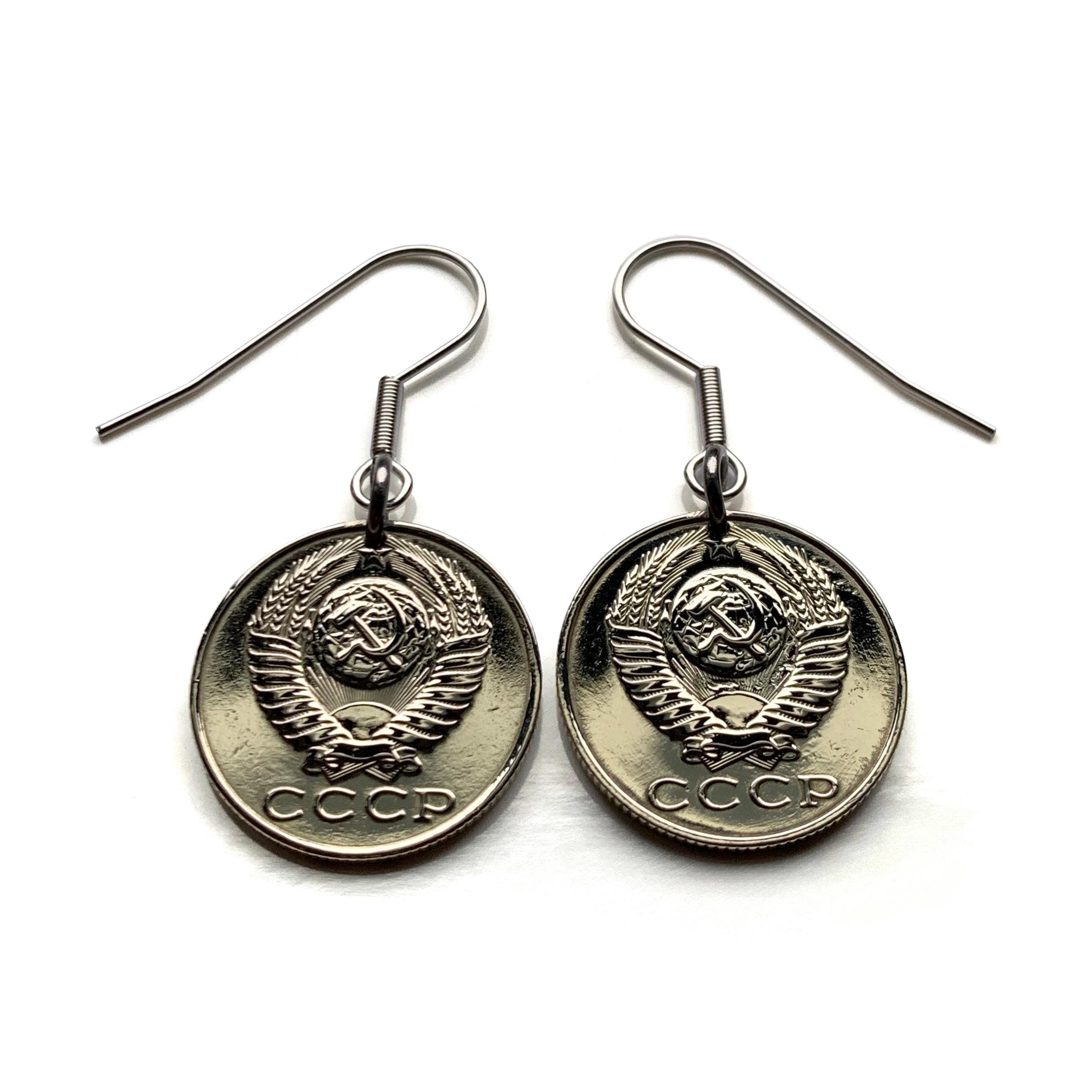 Hammer and sickle earring - Etsy 日本