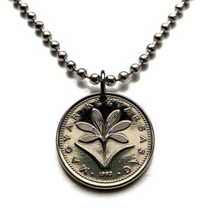 1993 Ungarn Magyar 2 Forint Münzanhänger Krokusblüte Budapest Nyíregyháza Kecskemét botanischer Plattensee Somogy Andrássy út n000622