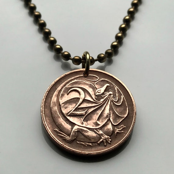 Australian 2 cent coin pendants Australian 2 cent coin pendants