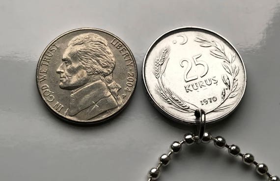 1970 turkei 25 kurus munze anhanger turkische dame istanbul etsy 1970 turkei 25 kurus munze anhanger turkische dame istanbul mondsichel sterne anatolien turken osmanischen muslimischen islamischen arabischen halskette