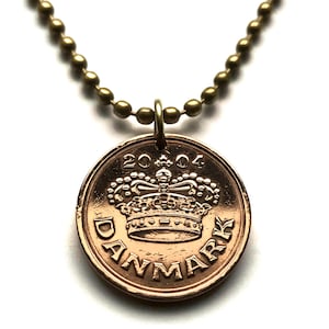 1994 Dinamarca Danmark 25 Ore moneda colgante rey Christian V corona danesa Dane Copenhague Aarhus Odense Aalborg Esbjerg Randers Kolding n001860