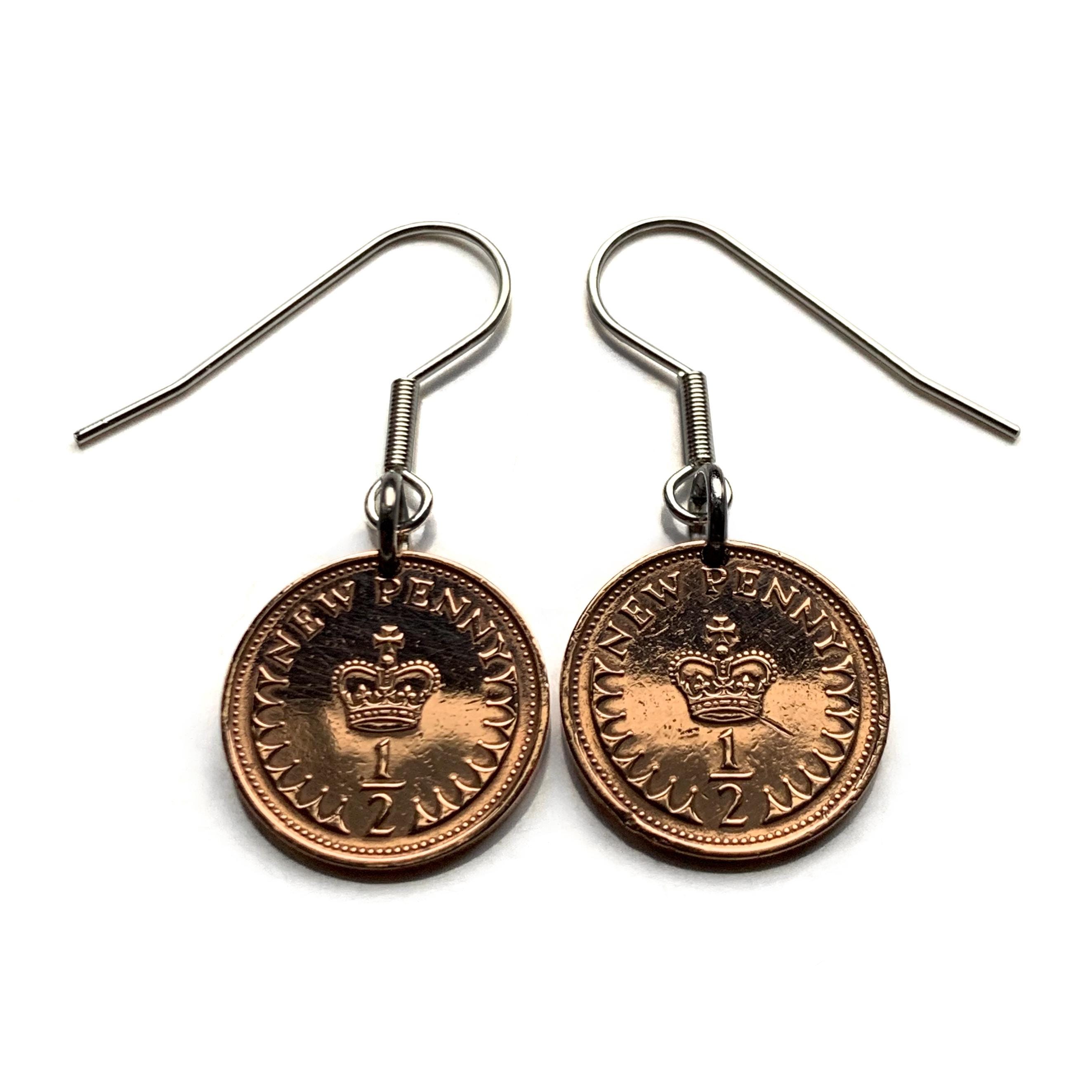 1971 1/2 new penny - Etsy 日本