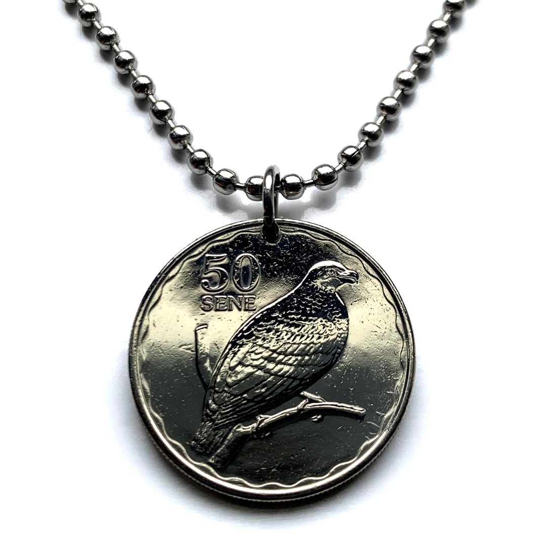 2011 Samoa 50 Sene Coin Pendant Tooth-billed Pige…