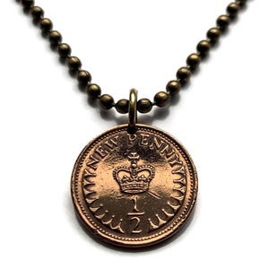 1971 1/2 new penny - Etsy 日本