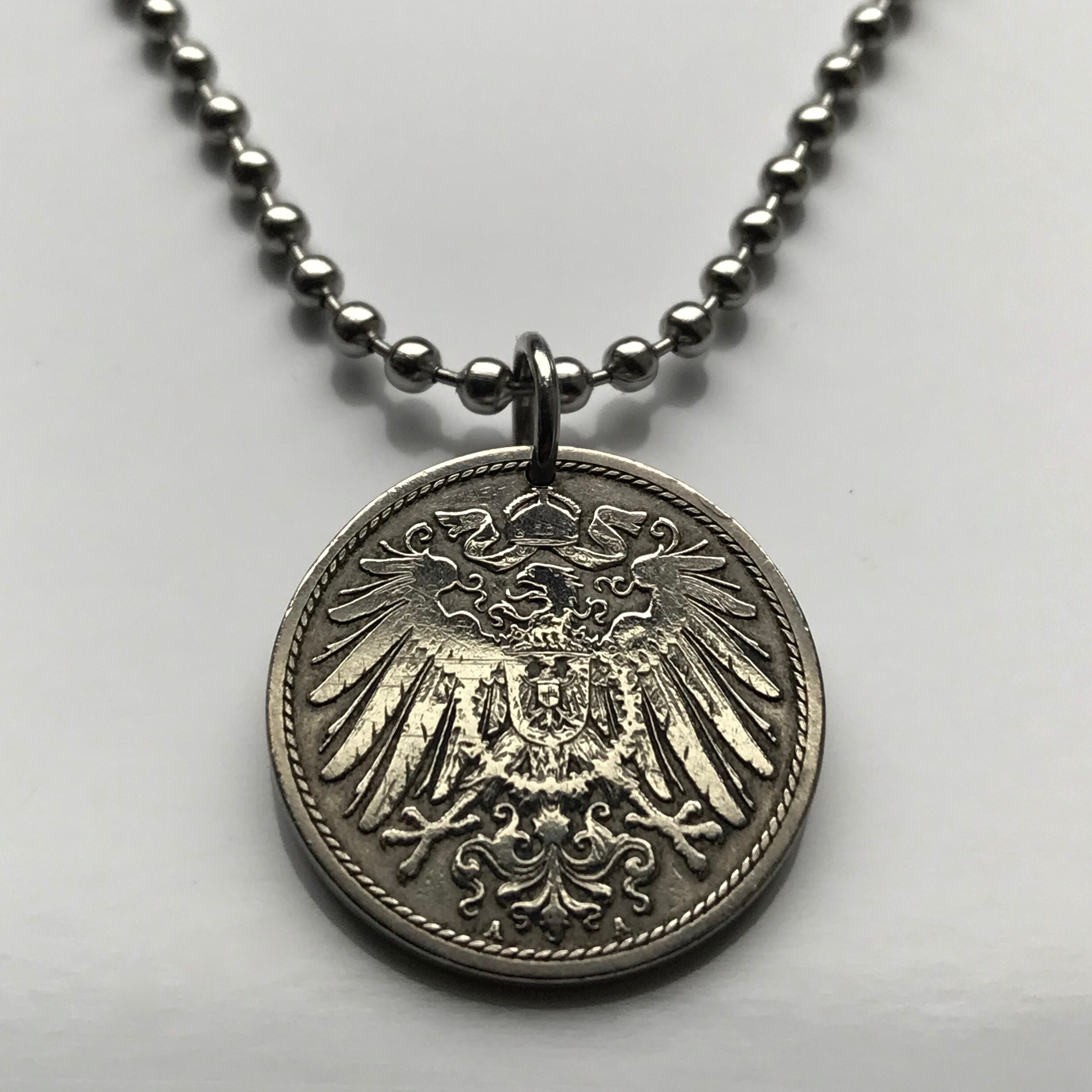 German Coin Necklace - Etsy