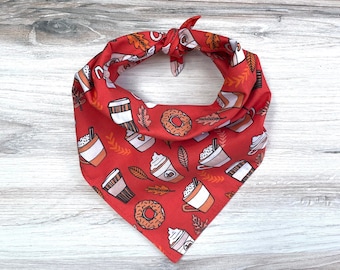 Fall Dog Bandana- Pumpkin Spice Latte