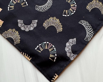 Bandana para perro disidente de RBG