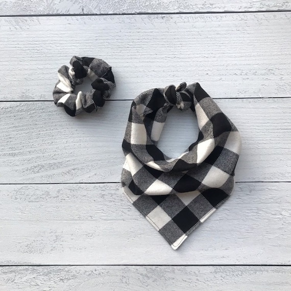 tie on pet bandana Fireside dog bandana
