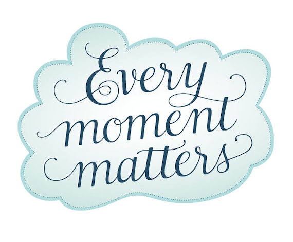 Numerique Citation Clipart Motivation Every Moment Matters Etsy